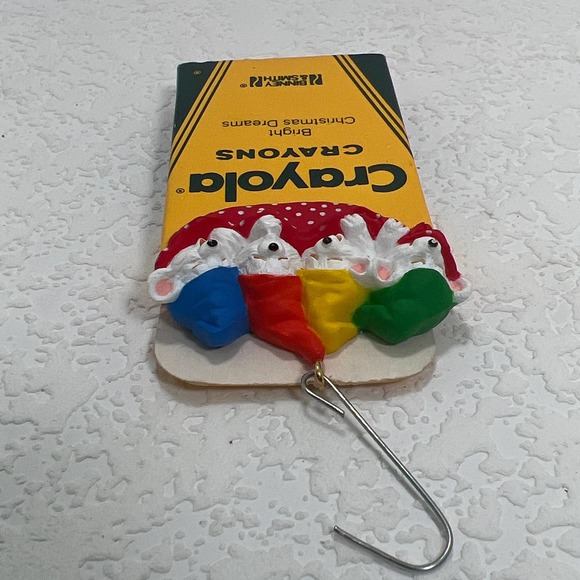 VINTAGE 1987 Hallmark crayola Christmas ornament - Picture 4 of 5